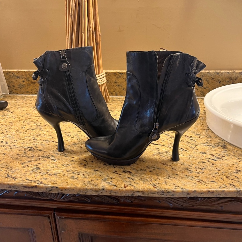 Modern Vintage Platform Boots